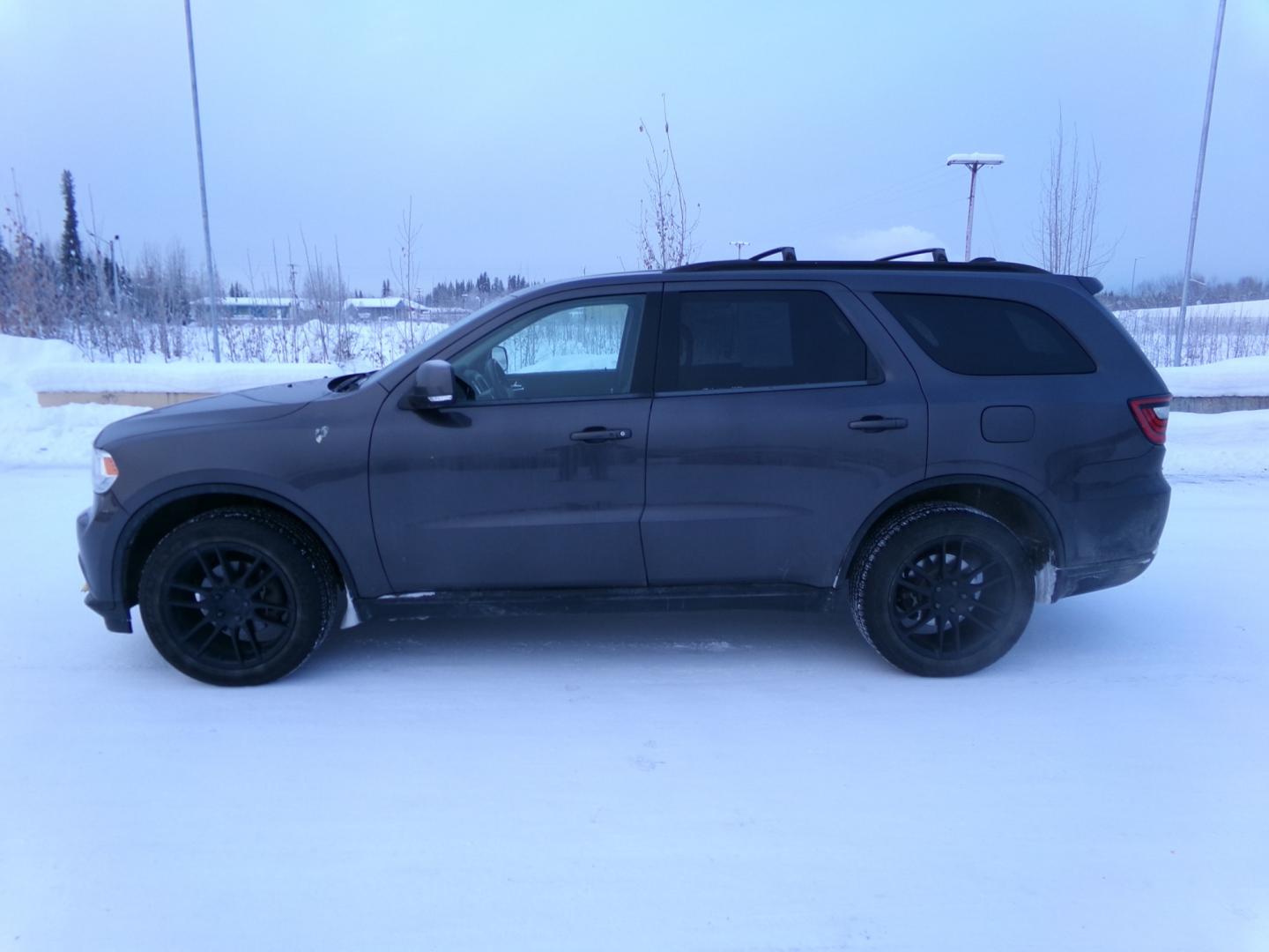 2015 Grey Dodge Durango Limited AWD (1C4RDJDG2FC) with an 3.6L V6 DOHC 24V engine, 8-Speed Automatic transmission, located at 2630 Philips Field Rd., Fairbanks, AK, 99709, (907) 458-0593, 64.848068, -147.780609 - Photo#2